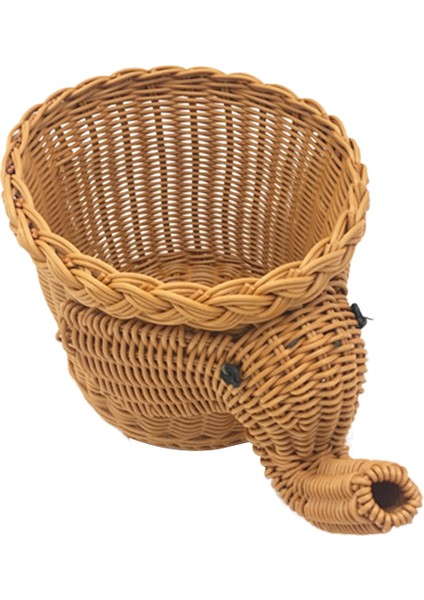 El Yapımı Bambu Fil Hasır Piknik Sepeti Gıda Ekmek Kamp Piknik Sepeti Bambu Meyve Depolama Sepeti (Yurt Dışından) fırsatları