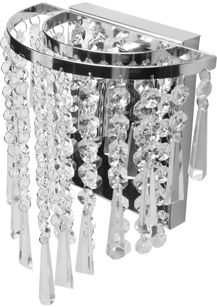 Modern Kristal Duvar Lambası Krom Aplik Duvar Lambası Oturma Odası Banyo Ev Iç Mekan Aydınlatması Dekorasyon (Yurt Dışından) fiyatları