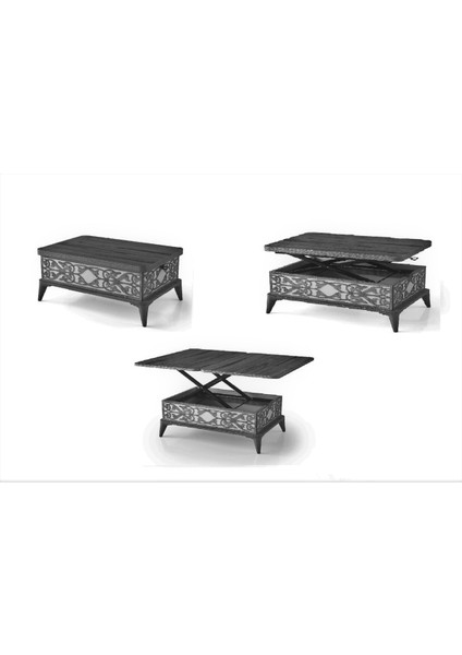 Suntalam 141 Akıllı Sehpa, Sihirli Sehpa, Açılır Orta Sehpa, Laptop Calışma Masası, Büyüyen Sehpa D fırsatları