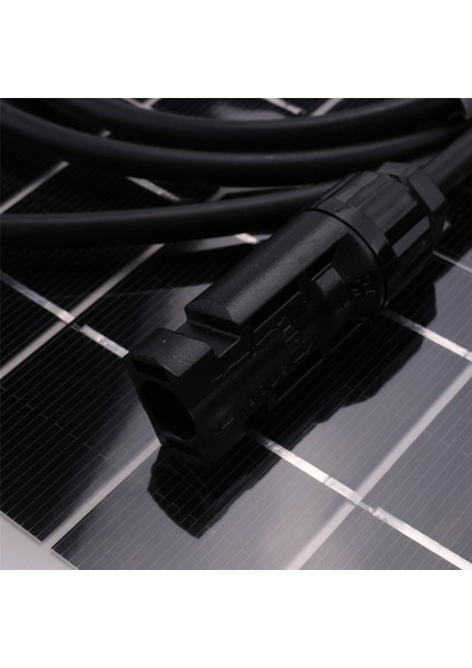 30W Watt Taşınabilir Mono-Kristal Güneş Paneli 18V Rv Araç Akü Şarj Cihazı (Yurt Dışından)