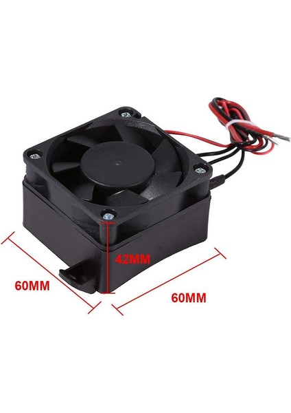 Küçük Oda Alanı Için Hava Isıtıcı Fanı Oto Isıtıcı Taşınabilir Fan Isıtıcıları (12V 100W) (Yurt Dışından)