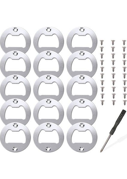 Paslanmaz Çelik Şişe Açacağı Ek Parçaları Donanım, Şişe Açacağı Reçine Döküm Kalıpları Için Metal Ekleme Parçaları Kiti, Dıy Için (Yurt Dışından)