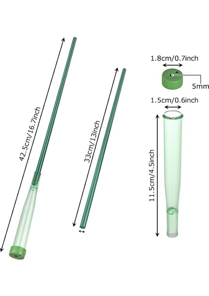 100 Adet Çiçek Su Tüpleri Kauçuk ile Plastik Yeşil Çiçek Tüpleri Çiçek Su Tüpleri Çiçek Tüpleri (Yurt Dışından)
