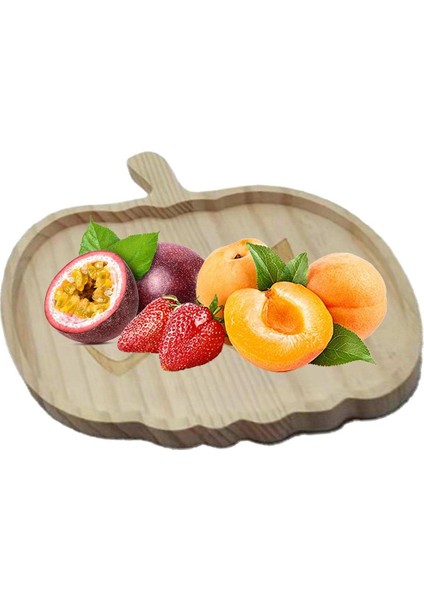 Cadılar Bayramı Dekoru Için Ahşap Tepsi Cadılar Bayramı Dekoru Için Ahşap Servis - Ekmek Şarküteri Meyveler Meze A (Yurt Dışından)