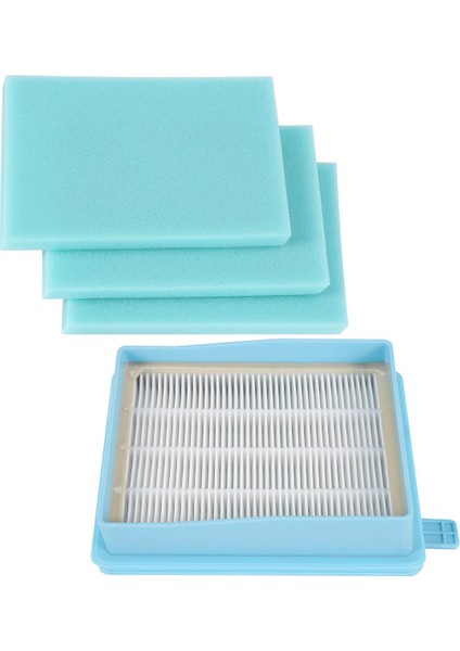 4 Adet/grup Filtre Örgü Hepa Filtre-Elektrikli Süpürge Için FC8515 FC8516 FC8517 FC8518FC8470 FC8471 (Yurt Dışından) fırsatları