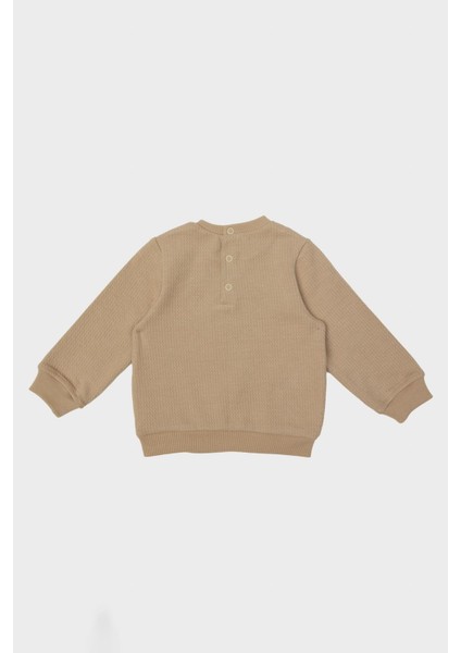 Erkek Bebek Kahve Sweatshirt 23PFWBG1414 fiyatları