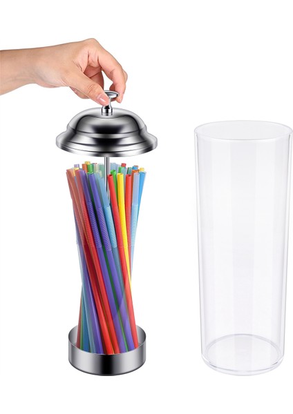 Saman Dağıtıcı Tutucu - Mutfak Süt Kahve Dükkanı Için Içme Saman Tutucu Plastik Saman Tutucu, Saman Dağıtıcı (Yurt Dışından) fırsatları