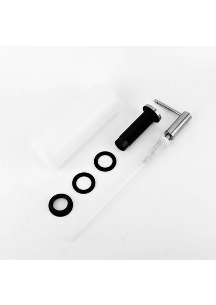 Mutfak Lavabo Sabunluk Tezgah Pompası El Losyonu Dahili Şişe Paslanmaz Çelik Vidalı Sabunluk Gümüş (Yurt Dışından) fırsatları