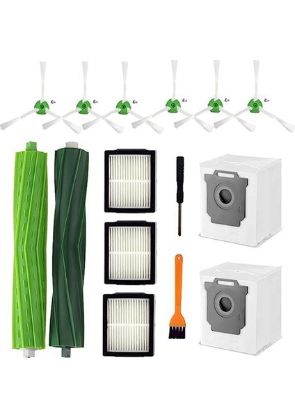 Süpürme Robotu Aksesuarları Için Uygun Toz Torbası I7 I7+ E5 E6 I3 Ana Fırça Yan Fırça Filtre Aksesuarları (Yurt Dışından)