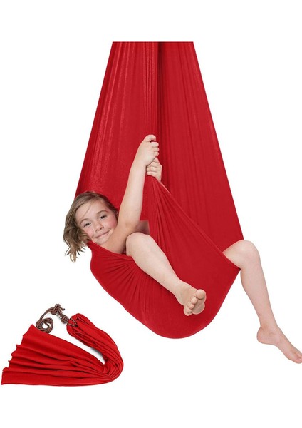 Tekno Trust Kırmızı Yoga Swing Kırmızı Salıncak Duyusal Salıncak Çocuk Aktivite Gelişim Salıncağı Tek Kişilik K fiyatları