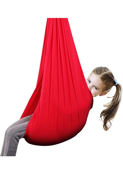 Tekno Trust Kırmızı Yoga Swing Kırmızı Salıncak Duyusal Salıncak Çocuk Aktivite Gelişim Salıncağı Tek Kişilik K modelleri