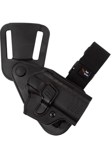Comfort-Tac Sarsılmaz K2 (9mm) Alçak Taşıma Tabanca Kılıfı Siyah