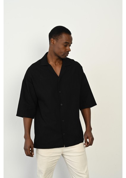 R-3954 Arka Imagınary Nakışlı Keten Gömlek fırsatları