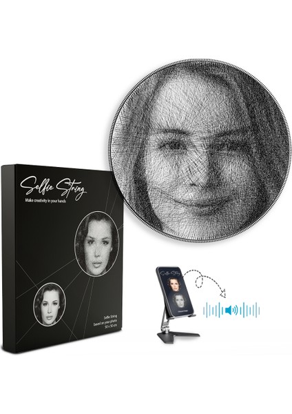 Iplik Çizim ile Fotoğrafınızı Sanat Eserine Dönüştürünüz -En Özel Hediye Seti