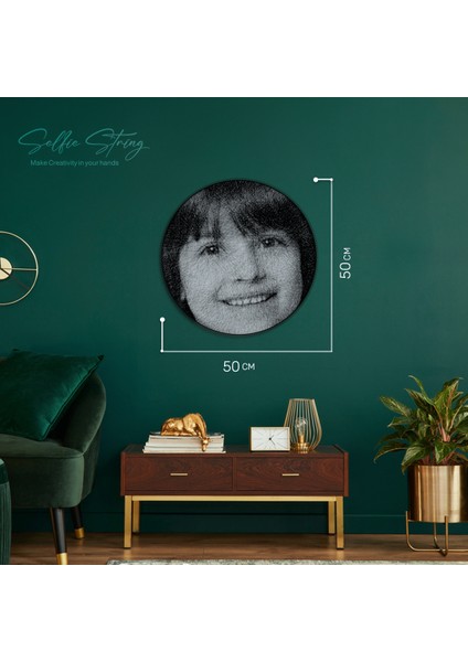 Iplik Çizim ile Fotoğrafınızı Sanat Eserine Dönüştürünüz -En Özel Hediye Seti