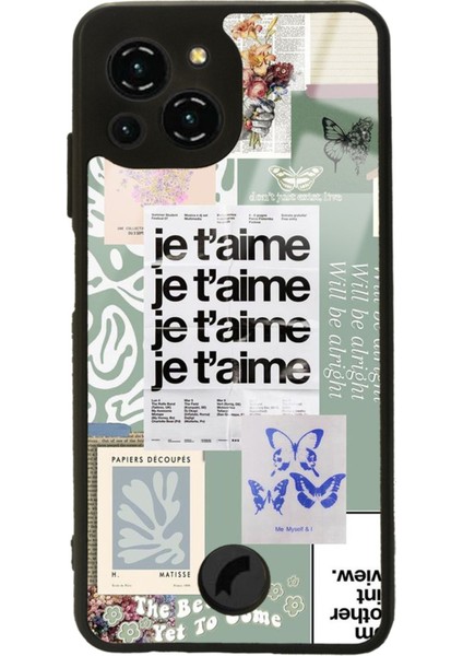 Reeder S23 Pro Max Je T'aime Tasarımlı Glossy Telefon Kılıfı
