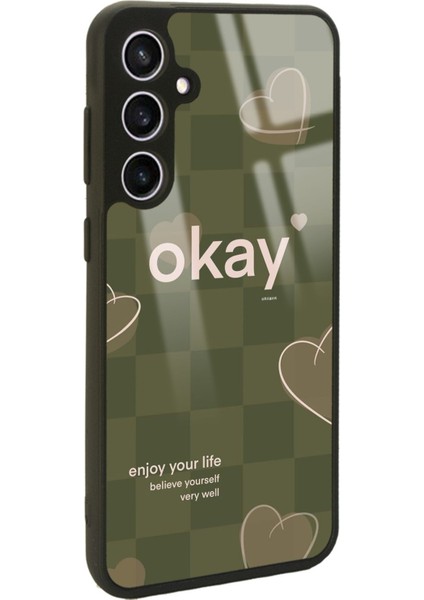 Samsung S23 Fe Enjoy Your Life Tasarımlı Glossy Telefon Kılıfı fiyatları