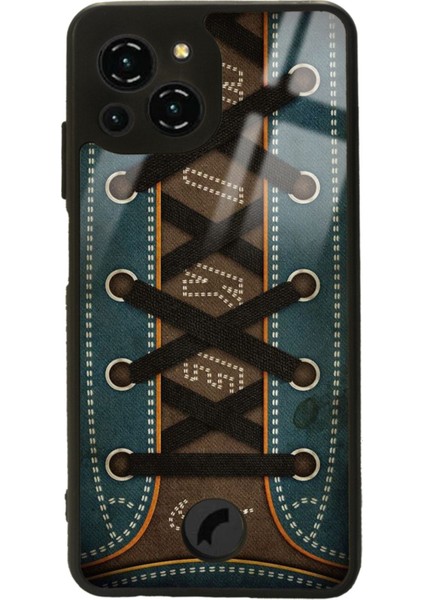 Reeder S23 Pro Max Uyumlu Converse Tasarımlı Glossy Telefon Kılıfı