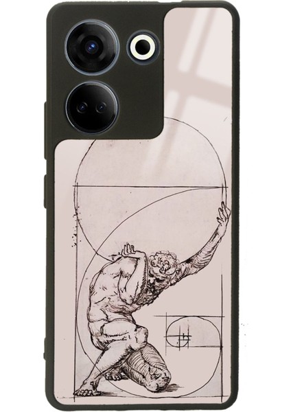 Camon 20 4g Heykel Tasarımlı Glossy Telefon Kılıfı