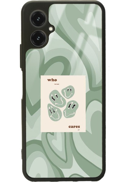 Omix X5 Who Cares Green Tasarımlı Glossy Telefon Kılıfı