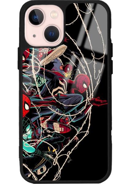 Apple iPhone 15 Spider Earth Tasarımlı Glossy Telefon Kılıfı