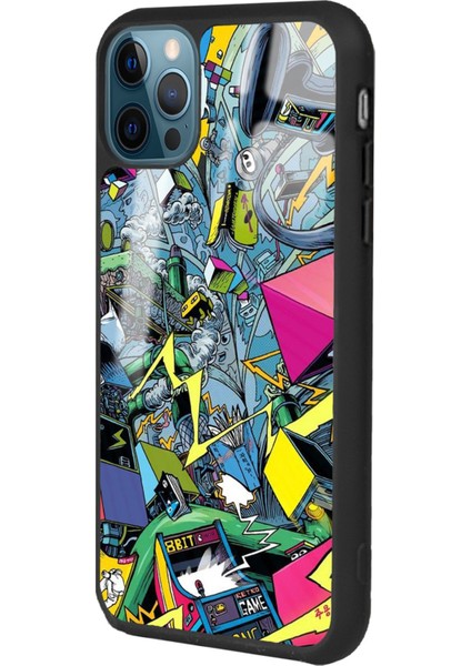 Apple iPhone 15 Pro Max Retro Machine Tasarımlı Glossy Telefon Kılıfı fiyatları