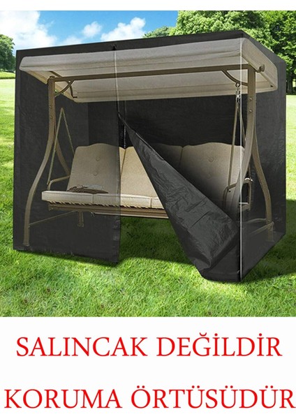 Tekno Trust Kumaş Casing Üç Kişilik Tenteli Bahçe Salıncağı Hamak Koruma Örtüsü Yağmur Toz Kir Önleyici Kılıf S fiyatları