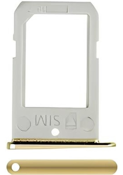 Samsung Galaxy S6 Edge - SM-G925F Sim Çekmecesi Gold
