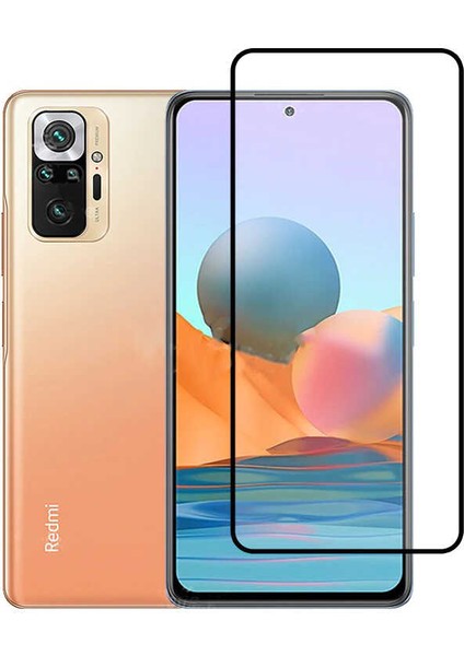 Xiaomi Redmi Note 10 Pro Kenarları Kırılmaya Dayanıklı Cam Ekran Koruyucu