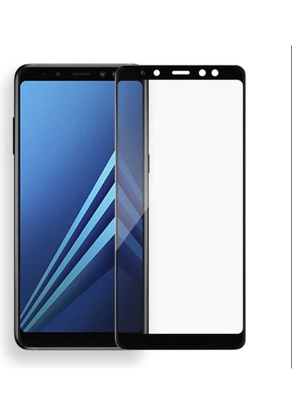 Samsung Galaxy J6 Plus Kenarları Kırılmaya Dayanıklı Cam Ekran Koruyucu