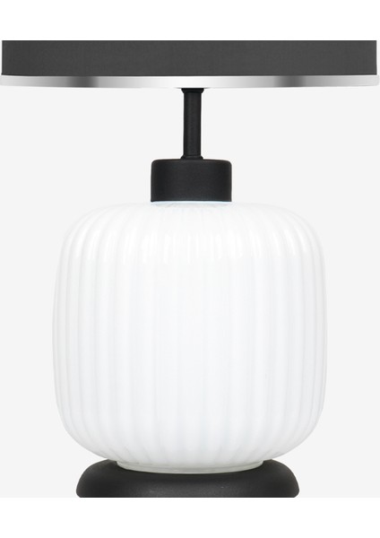 Intense White Black Cam Abajur