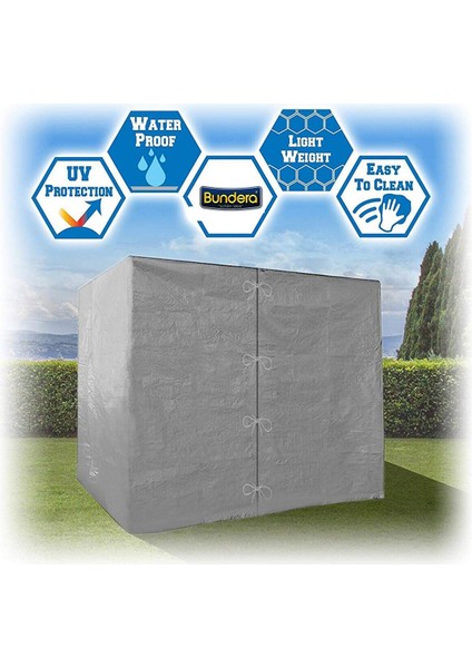 Tekno Trust 160 x 200 Casing Gri Üç Kişilik Tenteli Bahçe Salıncağı Hamak Koruma Örtüsü Yağmur Toz Önleyici Kıl fırsatları