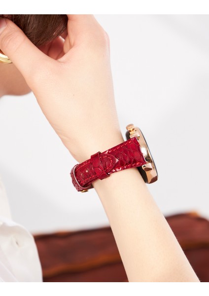 Huawei Watch Kırmızı Kadın Kordon Huawei Watch 4 Gt Gt 2 Gt 3 Pro 43MM Fashion Seramik Elegant 42MM 20MM Hakiki Deri Kayış