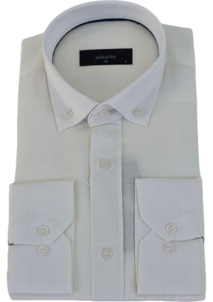 Erkek Klasik Uzun Kol Gömlek Armürlü BGL-ST03501 fırsatları