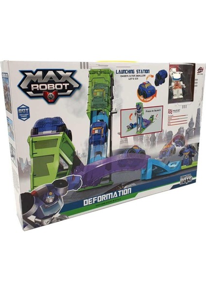 Robota Dönüşen Araba Rampalı, Eğlenceli Oyun Seti