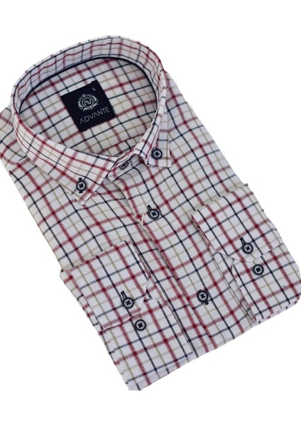 Erkek Klasik Uzun Kol Ekose Gömlek BGL-ST03505 modelleri