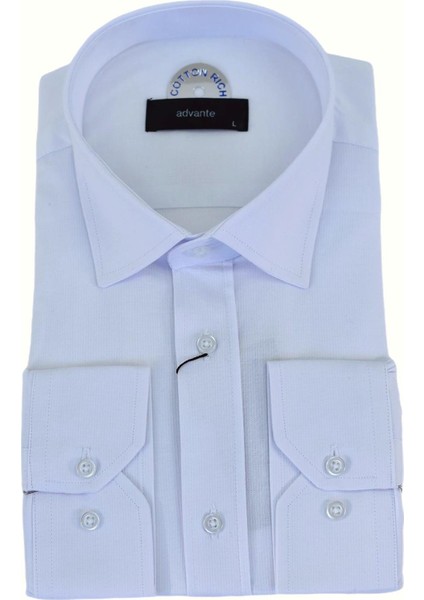 Erkek Klasik Uzun Kol Gömlek Pamuk BGL-ST03500