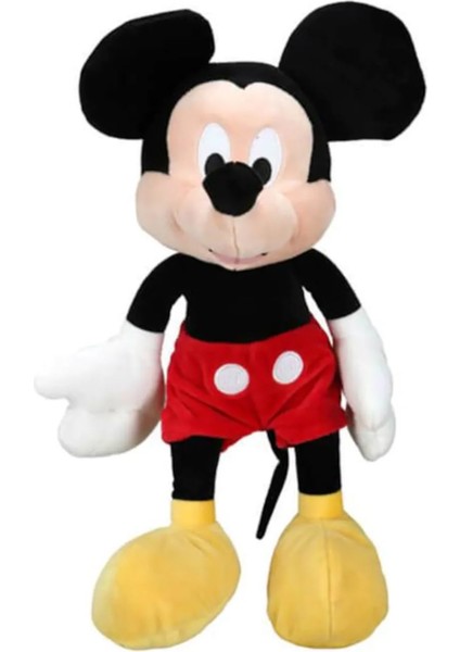 Mickey Core Peluş Büyük Boy 43 Cm. Lisanslı - Yumuşacık Bir Arkadaş!