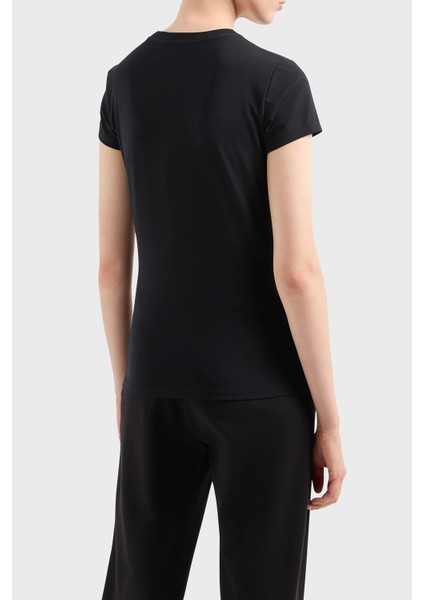 Pamuklu Slim Fit Bisiklet Yaka T Shirt Kadın T Shirt 3DYT27 Yjdtz 1200 fiyatları