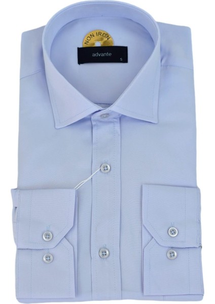 Erkek Klasik Uzun Kol Gömlek Micro BGL-ST03497