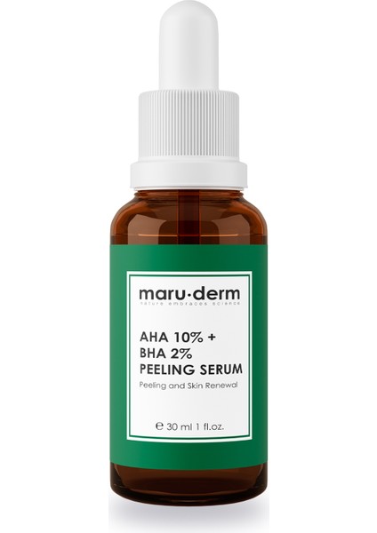 Aha %10 + Bha %2 Peeling Maske Cilt Bakım Serumu 30 ml