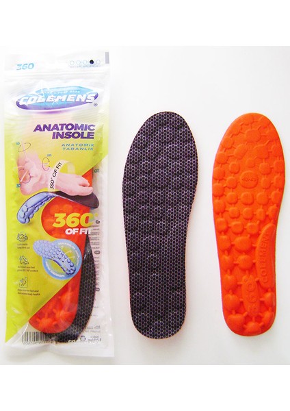 Spor Anatomik Ayakkabı Tabanlığı Masaj Etkili Tabanlık Footcare 360