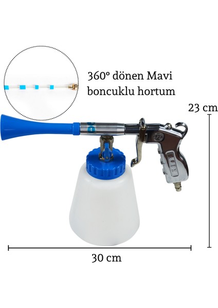 Boncuklu Oto Kuaför Tabancası