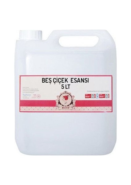 Beş Çiçek Esansı 5 Lt
