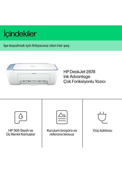 Hp Deskjet Ink Advantage 2878 All-In-One Yazıcı