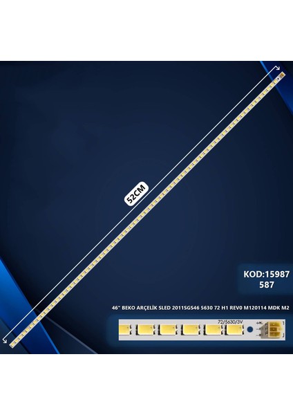 46PF7030 Tv LED Bar