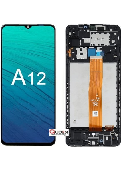 Galaxy A12 (SM-A125F) LCD Ekran Dokunmatik (Çıtalı)