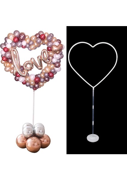 Balon Standı 150CM -Kalp-
