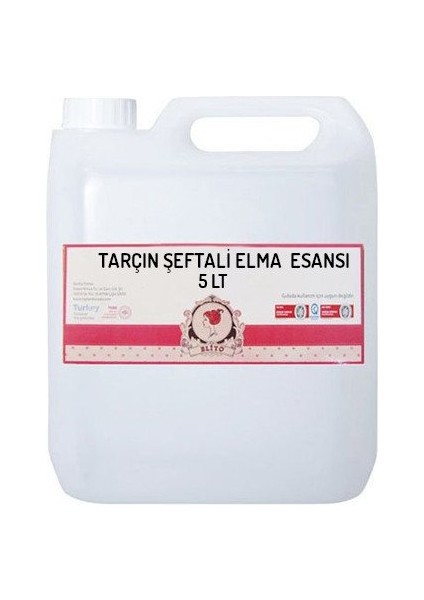 Tarçın Şeftali Elma Esansı 5 Lt