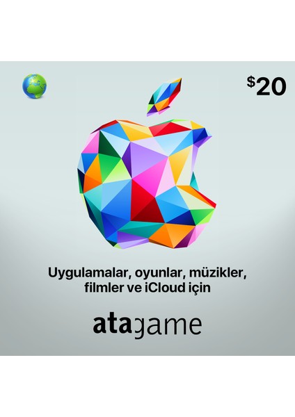 App Store & Itunes Hediye Kartı 20 Usd